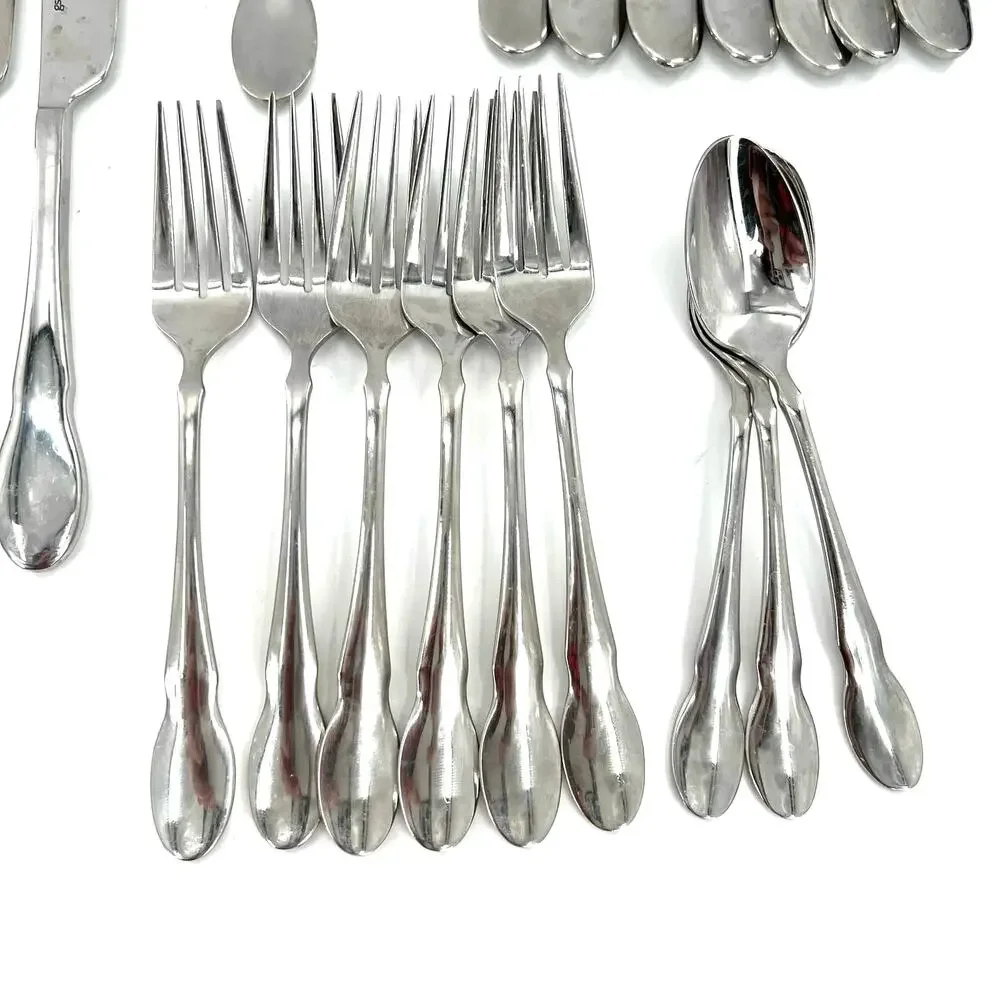 Gourmet Settings GS Old World 18/10 Stainless flateware set